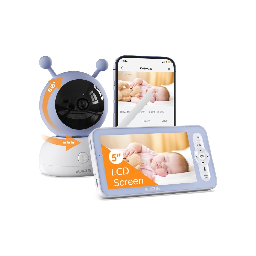 BOIFUN 5" Baby Monitor