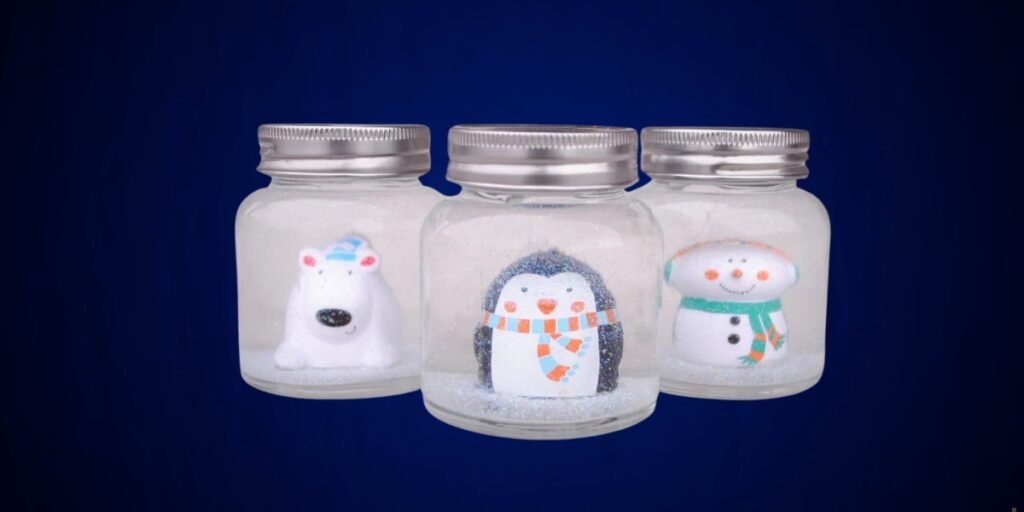 Sparkling Snow Globes